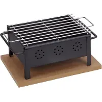 Sauvic Barbecue Table Compact, Grille Inox -