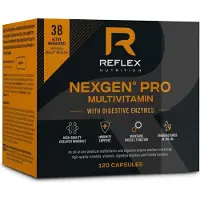 Reflex Nutrition Nexgen Pro Multivitamine + Enzymes Digestives - 120 cps