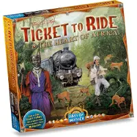 Asmodee Aventureros Al Tren El Corazon De Africa Board Game Multicolore Enfants