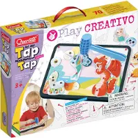 Quercetti Tap Tap Animals Play Creativo Multicolore Enfants