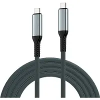 Ewent EC1071, 1 m, USB C, USB C, USB4 Gen 3x2, 40 Gbit/s, Noir
