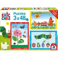 Schmidt Puzzle 3x24T. Le monde de la petite chenille