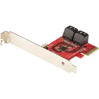 StarTech.com 4 Port Pcie To Sata Adapter Doré
