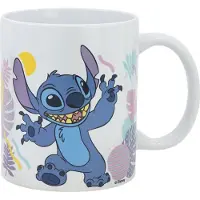 Stor Lilo & Stitch Tasse Hawaian Flower 325 ml