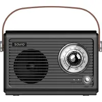 Savio Rs-01 Portable Radio Doré One Size / EU Plug 220V