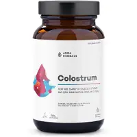 Aura Herbals Colostrum 500 mg, saveur framboise douce, 66 g