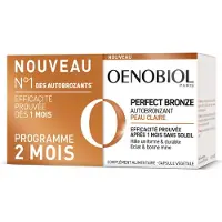 Oenobiol Perfect Bronze Autobronzant Peau claire 2x30 capsules