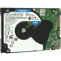 Western Digital Blue , 2 TB, 5400 ot/min, 128 MB, 2.5", Serial ATA III