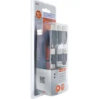 Schwaiger CAUSET531 USB Universalanschluss Set 6 Adapter/Länge: 1,5 m