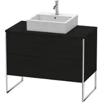Duravit XSquare Meuble sous-vasque sur console au sol, 2 tiroirs, 1000x778x548mm, XS492101616