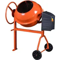 ALTRAD Bétonnière électrique Optimix 120l Compacte Et Puissante Pour Petits Chantiers. -