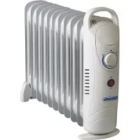 Adler Chauffage d'appoint électrique MS 7806 Chauffage d'appoint électrique au fioul Intérieur Blanc 1200 W
