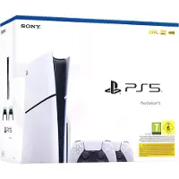 Sony PlayStation 5 Slim Disc Edition + Manette Supplémentaire Blanc