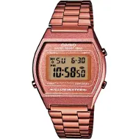 Casio Montre digitale 'Collection' or rose
