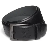 BOSS Elloy Sz35 10245762 01 Belt Noir 95 cm Homme