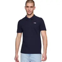 FILA Polo à manches courtes pour homme, bleu FAM0717_BL50004 : Taille - M Taille : M