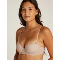 Calvin Klein Lv00qf8252 Push Up Bra Rose 85 / E Femme