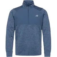New Balance T-Shirt fonctionnel 'Athletics' marine / bleu chiné