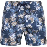 BOSS pour homme. 50508844 Maillot de bain imprimé bleu (L), Beachwear, Polyester