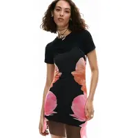 Desigual Robe courte NEVADA femmes - Noir - EU S