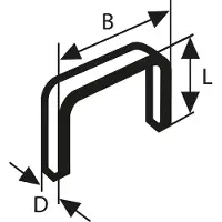 Bosch Agrafe type 53