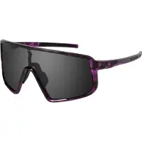 Sweet Protection Unisexe, Lunettes de sport, Memento (gloss crystal hyper violet, noir-hyper violet, gloss crystal hyper violet, Noir), Noir, Violet, Multicolore