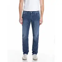 Replay pour homme. MA972J.000.785154 Jean décontracté bleu (36/32), Casuel, Coton