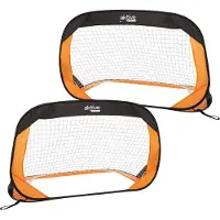 Aktive Pop-up S Football Goal Orange,Noir