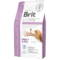 Brit Veterinary Diets Dog Ultra-Hypoallergenic 2 kg aliments hypoallergéniques pour chiens