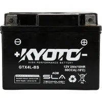 Kyoto Batterie Sla Pour Mobylette Honda 50 Pk Wallaroo 1990 À 2001 Ytx4l-Bs Sla / 12v 3ah Neuf