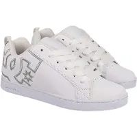 Dc-shoes Baskets basses argent / blanc