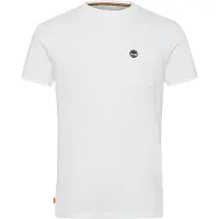 Timberland Dunstan River Pocket Slim Short Sleeve T-shirt Blanc L Homme