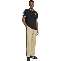 Adidas Pantalon 'Adicolor' beige / noir