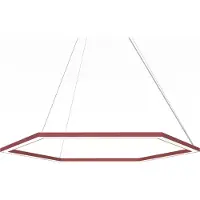 Lumicom Suspension ESAGONO D90, couleur unie, finition mate
