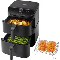 Cosori Friteuse sans huile Turbo Tower Ceramic 10,8L Noir