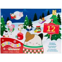 Squishmallows Calendrier de l'Avent Micromallows, 12 pièces