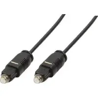 Logilink - Câble audio numérique (optique) - TOSLINK mâle pour TOSLINK mâle - 10 m - fibre optique - noir