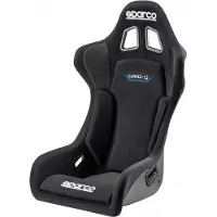 Sparco 008009RNR GRID II QRT siège de course siège sport noir fibre de verre