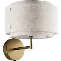 DFTP Applique Murale by Nordlux, Takai, Beige, Chambre à coucher, Tissu / textile, Design