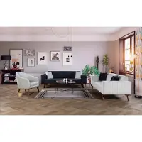 AEA Canapé de luxe 3 places 3+3+1 siège Tissu Canapé style textile Fauteuil Canapé Siège