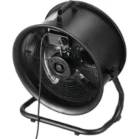 SucceBuy Ventilateur sur pied à grande vitesse de 14 pouces avec 3 vitesses et inclinaison de 360