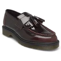 Dr. Martens pour homme. 14573601 Mocassins en cuir Adrian marron (46), Plat, Aucun, Casuel, Grenat, Bordeaux