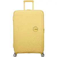 American Tourister trolley Soundbox Spinner 77 / 28 TSA EXP Trolley Pastel Yellow jaune clair