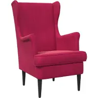 vidaXL fauteuil Bordeaux Velours