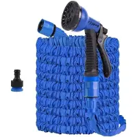 OEM Tuyau d'arrosage extensible - Flexible et multifonctionnel - 60 m - Bleu