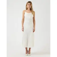 Y.A.S Thea Strap Sleeveless Long Dress Blanc 36 Femme