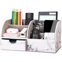 OEM Accessoires de bureau, ensemble de bureau (marbre gris semi-PU)