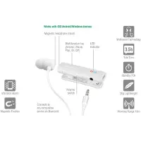 4smarts Casque mono sans fil TalkClip B1 - Blanc