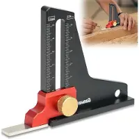 OEM Jauge de profondeur en aluminium Scie de table Règle de profondeur pour le travail du bois à la maison