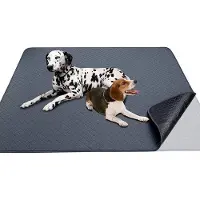OEM Tapis d'apprentissage de la propreté pour chiens, chats et cochons d'Inde, 120 x 120 cm, tapis d'entraînement à séchage rapide et lavable, avec revêtement antidérapant